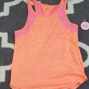 NWT: Pink and orange two tone tank top